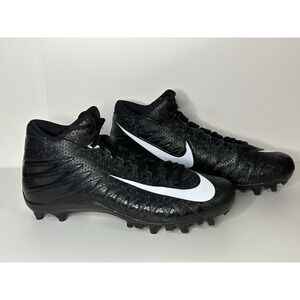 NIKE Alpha Menace FOOTBALL Cleats‎ Mens Size 11.5 Varsity Mid Black 880137-011